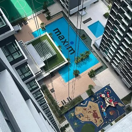 Maxim 2 Bedrooms Mrt Station Cheras Kuala Lumpur Homestay Exterior photo